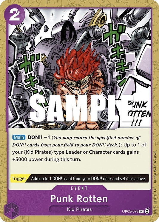 Image for Punk Rotten - One Piece Card Game