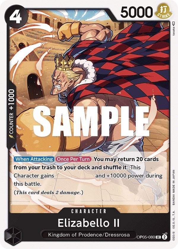 Image for Elizabello II - One Piece Card Game