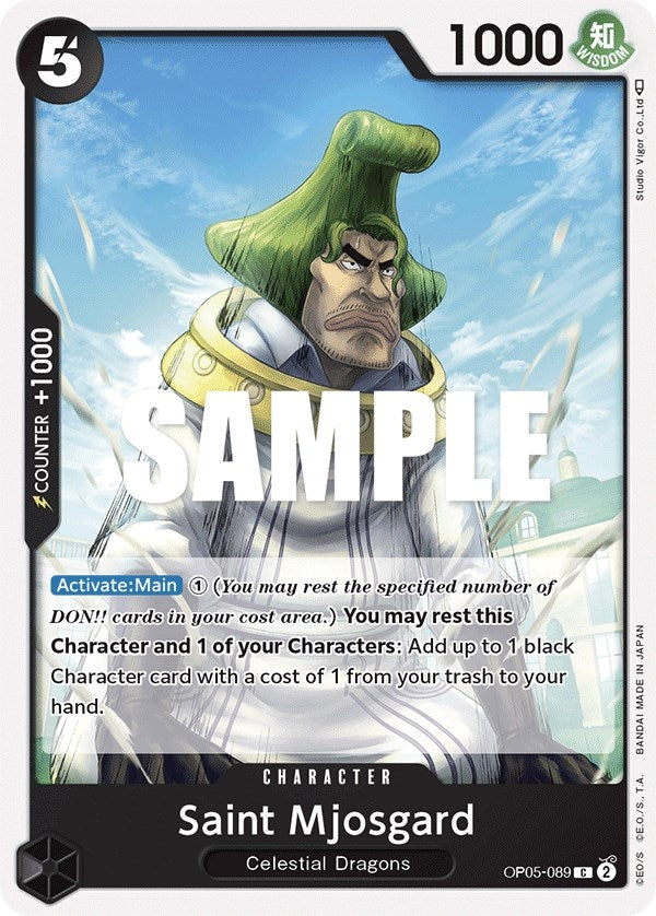 Image for Saint Mjosgard - One Piece Card Game