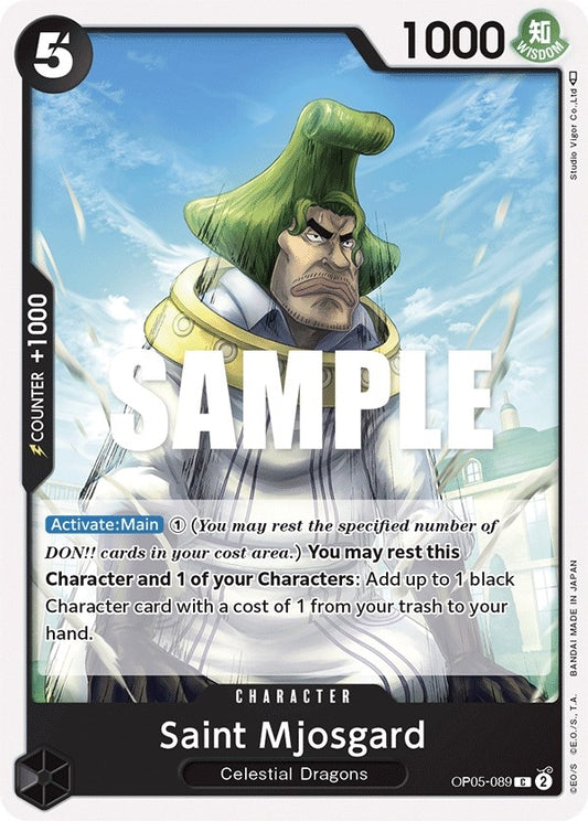 Image for Saint Mjosgard - One Piece Card Game