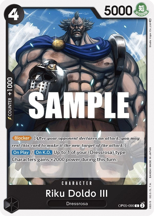 Image for Riku Doldo III - One Piece Card Game