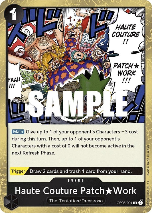 Image for Haute Couture Patch Work - One Piece Card Game