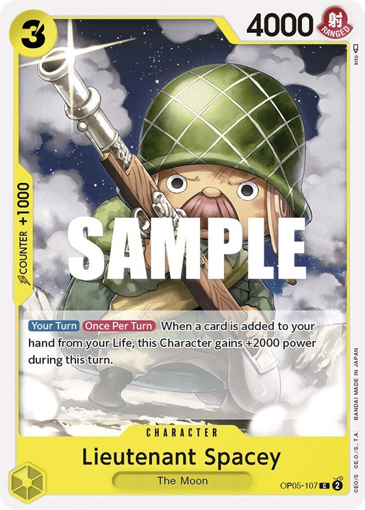 Image for Lieutenant Spacey - One Piece Card Game
