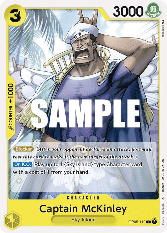 Image for Captain McKinley - One Piece Card Game
