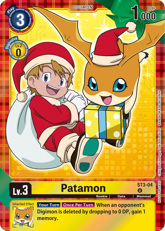 Image for Patamon (Winter Holiday 2023) - Digimon Card Game