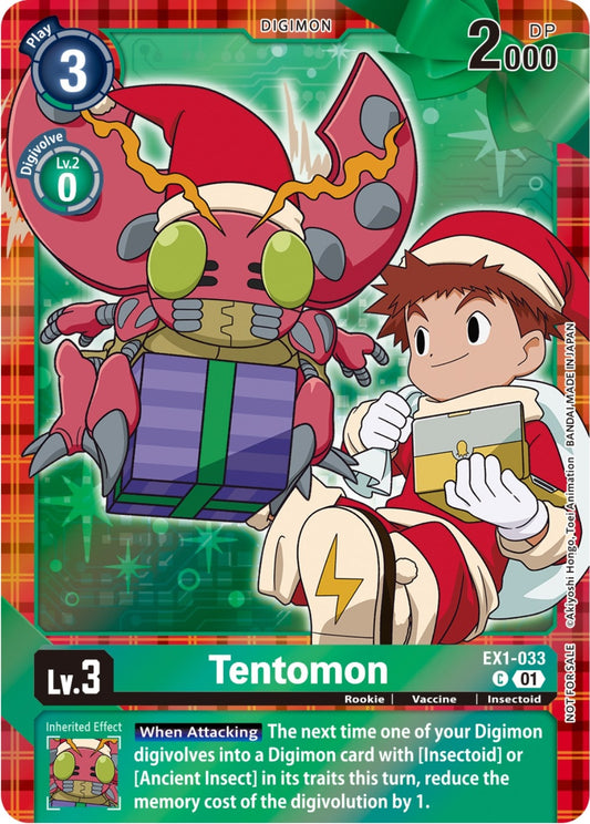 Image for Tentomon (Winter Holiday 2023) - Digimon Card Game