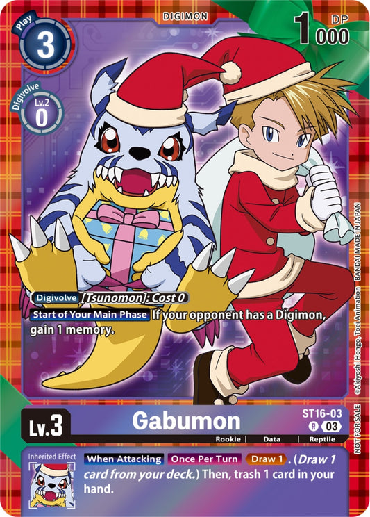Image for Gabumon (Winter Holiday 2023) - Digimon Card Game