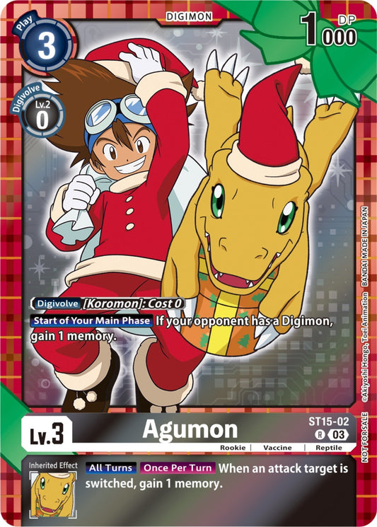 Image for Agumon (Winter Holiday 2023) - Digimon Card Game