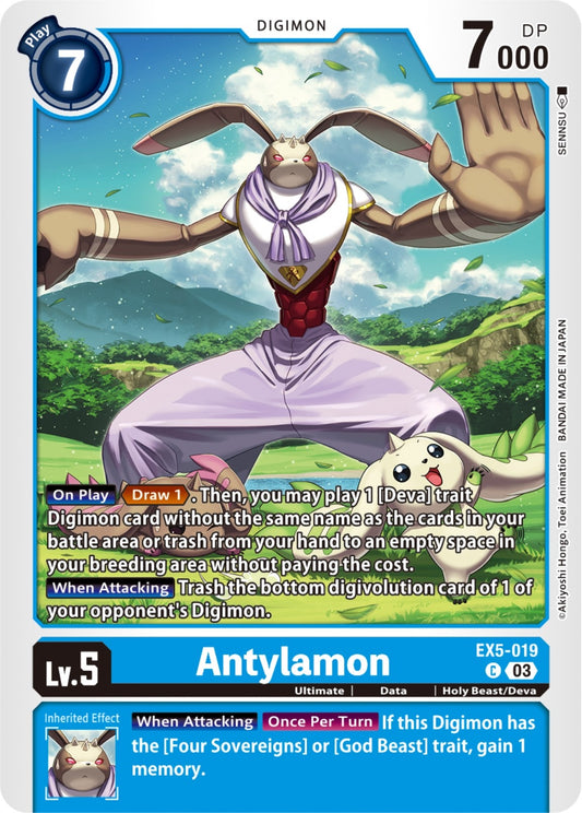 Image for Antylamon - Digimon Card Game