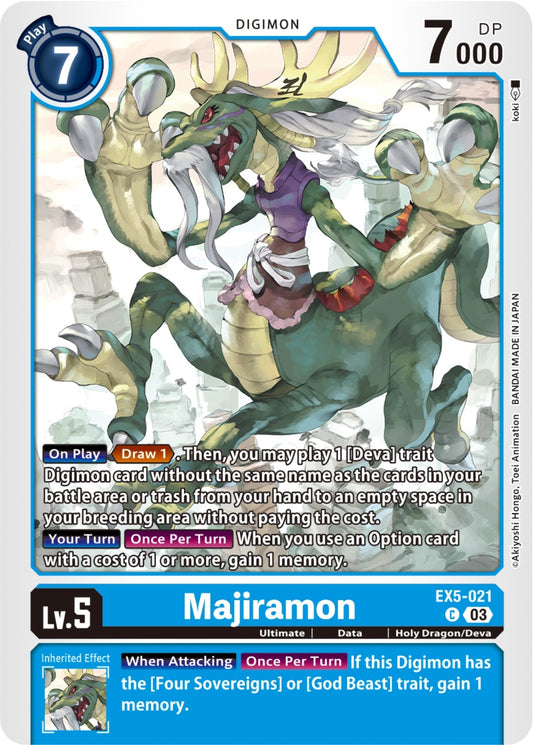 Image for Majiramon - Digimon Card Game