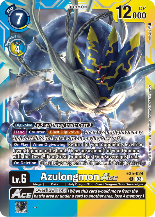 Image for Azulongmon ACE - Digimon Card Game