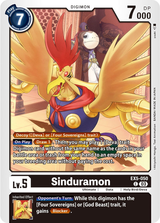 Image for Sinduramon - Digimon Card Game