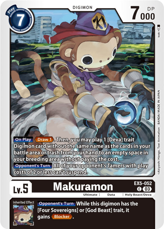 Image for Makuramon - Digimon Card Game