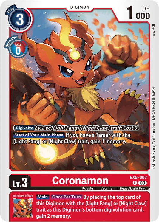 Image for Coronamon - Digimon Card Game