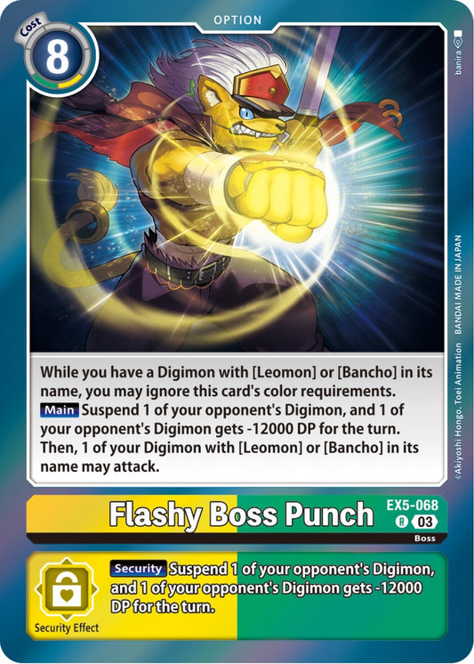 Image for Flashy Boss Punch - Digimon Card Game