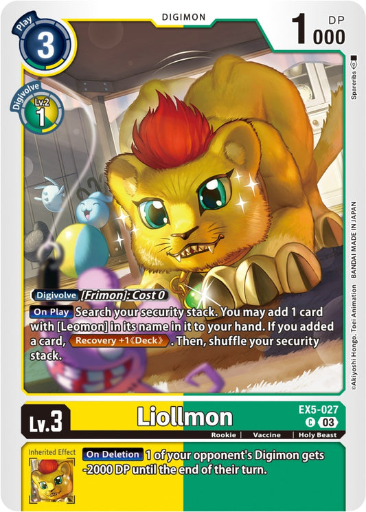 Image for Liollmon - Digimon Card Game