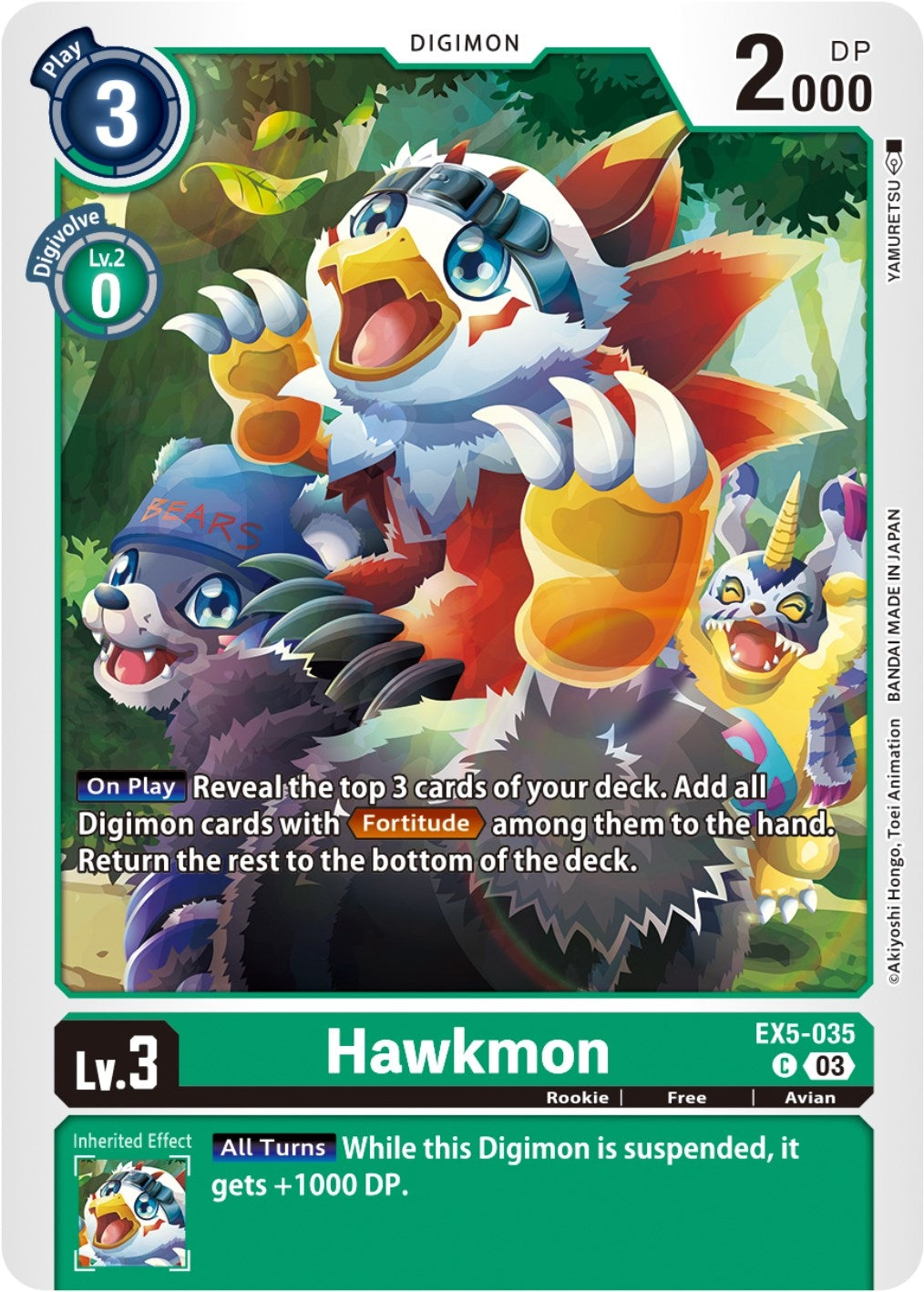 Image for Hawkmon - Digimon Card Game
