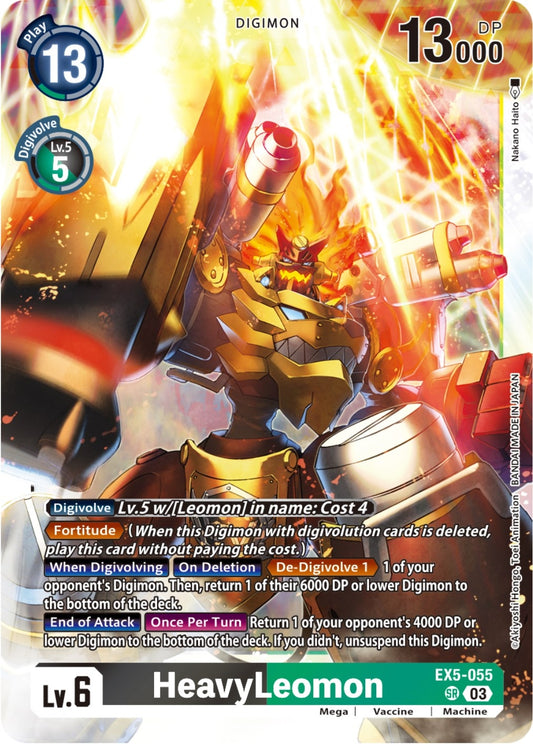Image for HeavyLeomon - Digimon Card Game