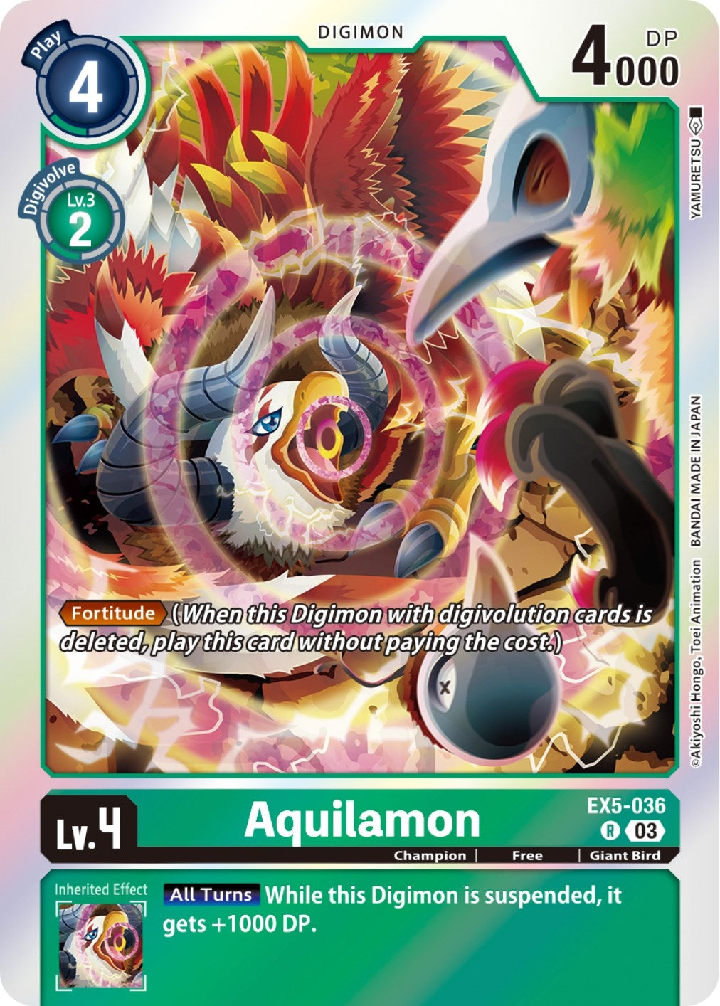 Image for Aquilamon - Digimon Card Game