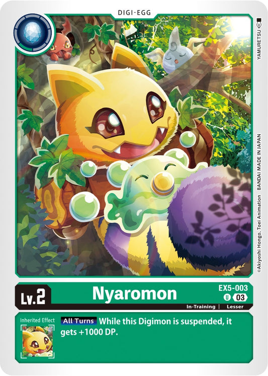 Image for Nyaromon - Digimon Card Game