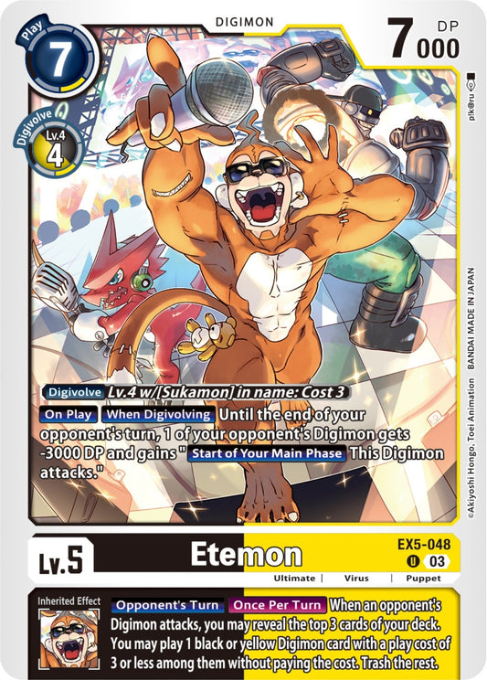 Image for Etemon - Digimon Card Game