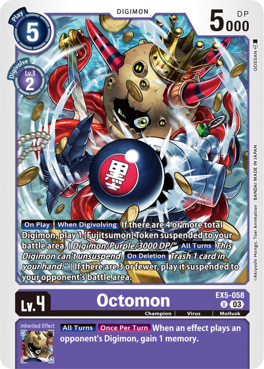 Image for Octomon - Digimon Card Game