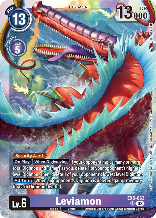 Image for Leviamon - Digimon Card Game