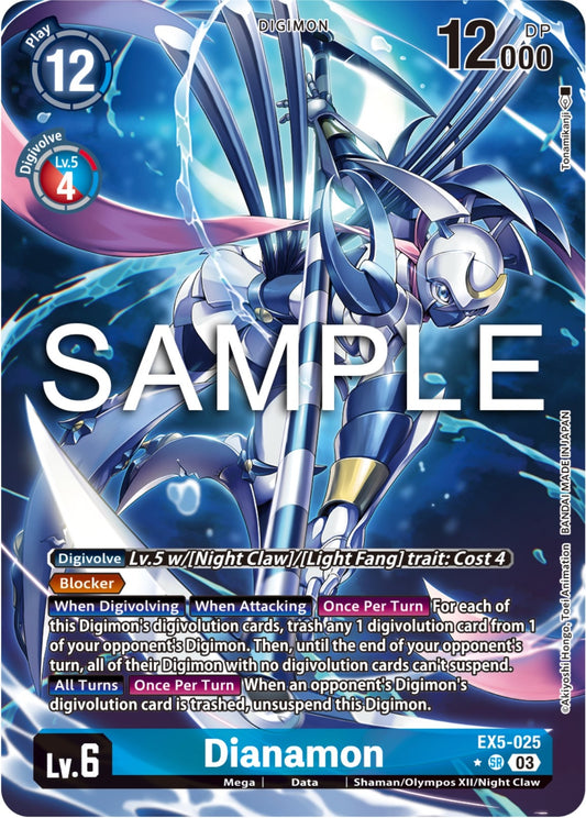 Image for Dianamon (Alternate Art) - Digimon Card Game