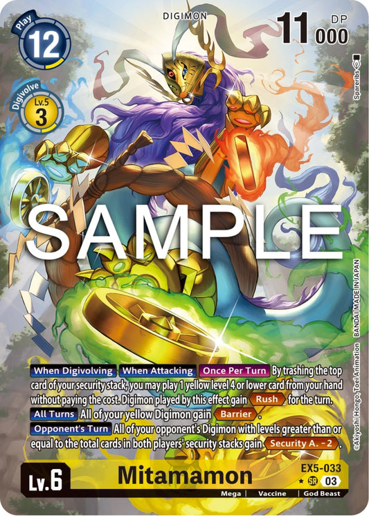 Image for Mitamamon (Alternate Art) - Digimon Card Game
