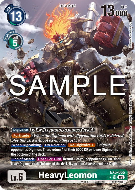 Image for HeavyLeomon (Alternate Art) - Digimon Card Game
