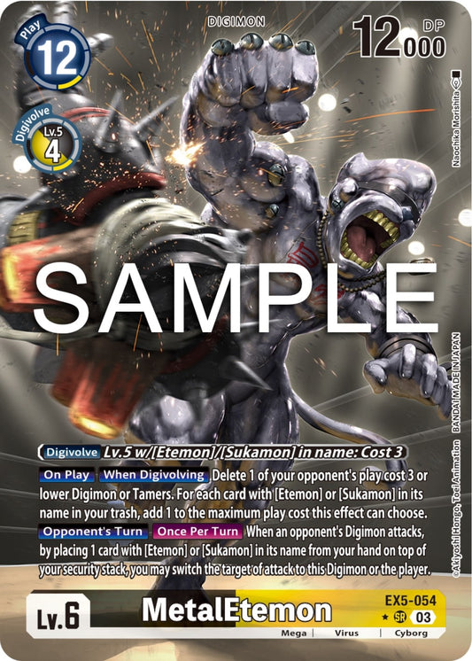 Image for MetalEtemon (Alternate Art) - Digimon Card Game
