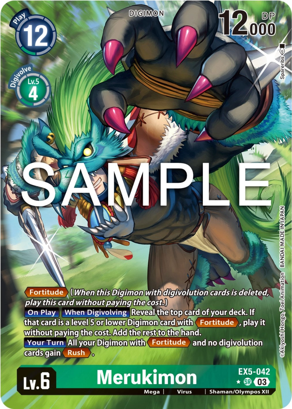 Image for Merukimon (Alternate Art) - Digimon Card Game