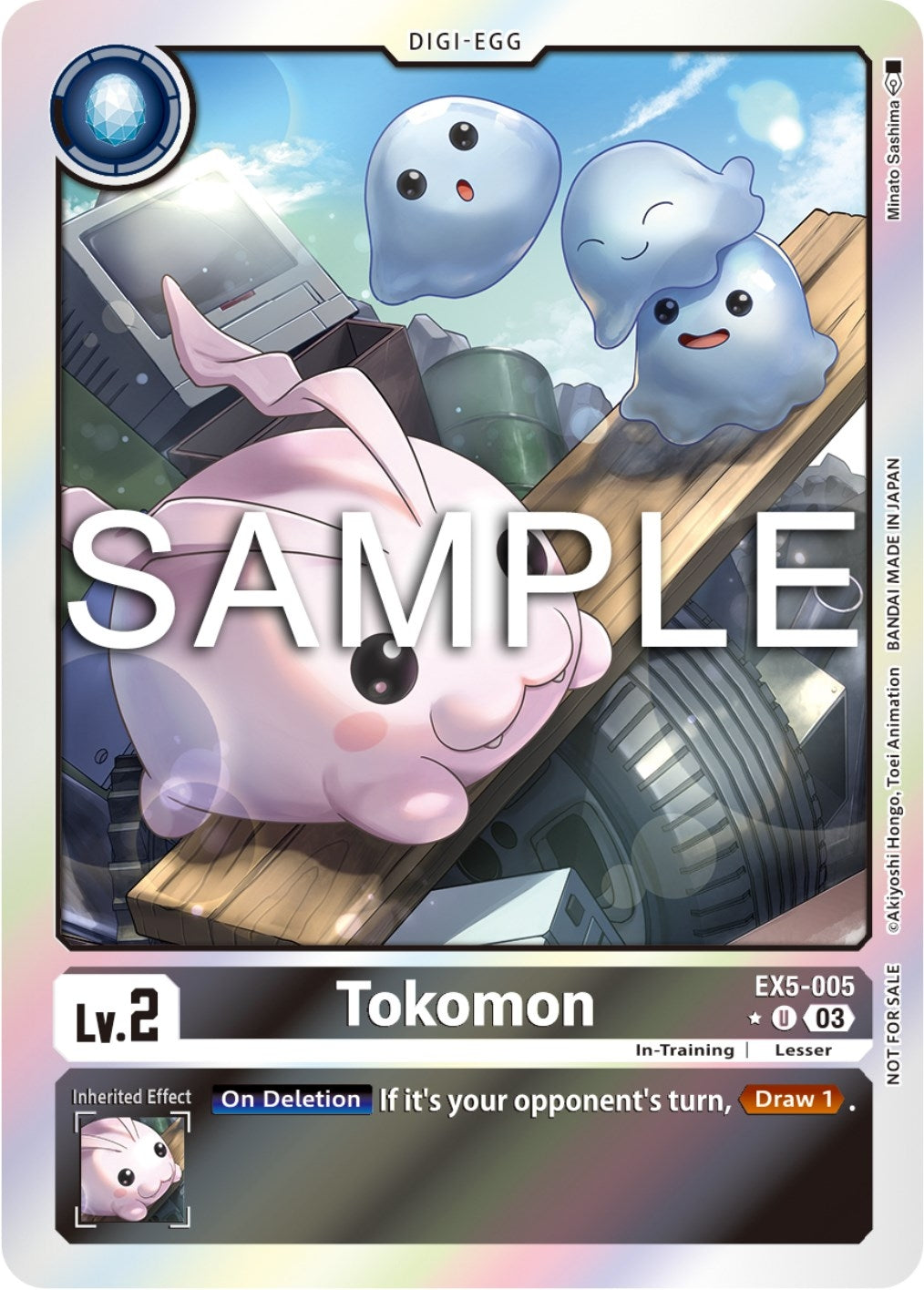 Image for Tokomon (Animal Colosseum Box Promotion Pack) - Digimon Card Game