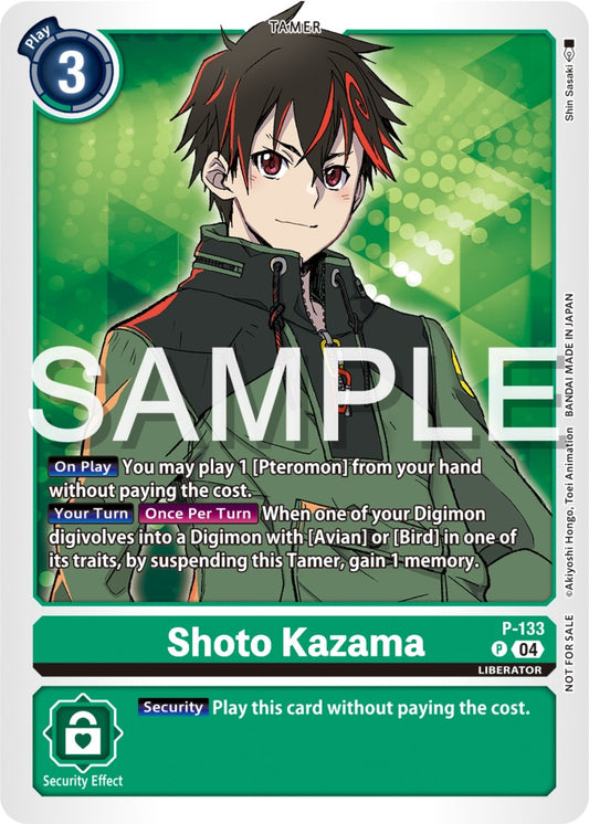 Image for Shoto Kazama (Digimon Liberator Promotion Pack) - Digimon Card Game