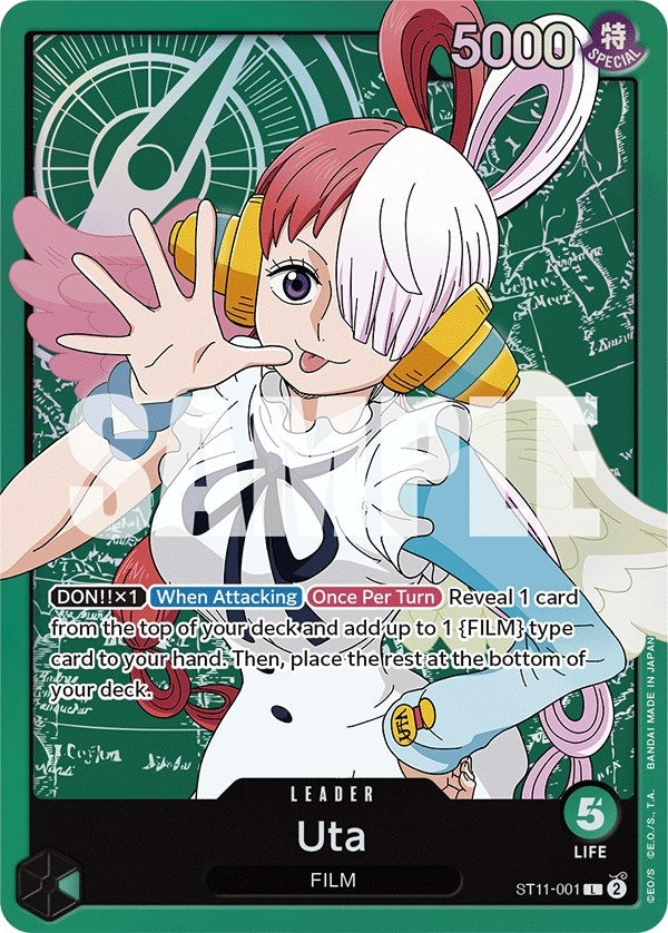 Image for Uta (001) - One Piece Card Game