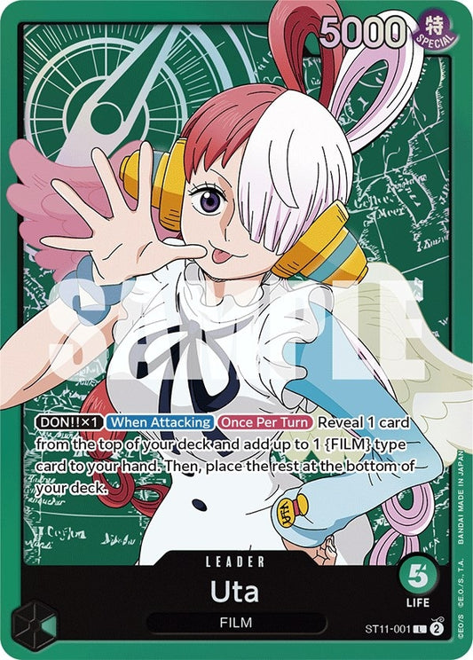 Image for Uta (001) - One Piece Card Game