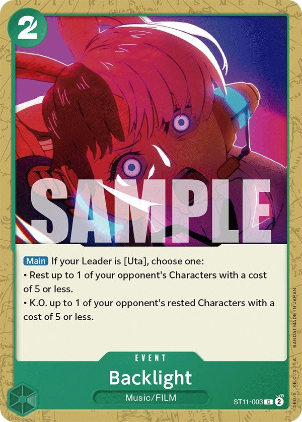 Image for Backlight - One Piece Card Game