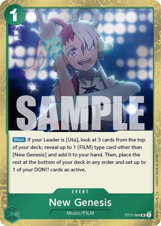 Image for New Genesis - One Piece Card Game