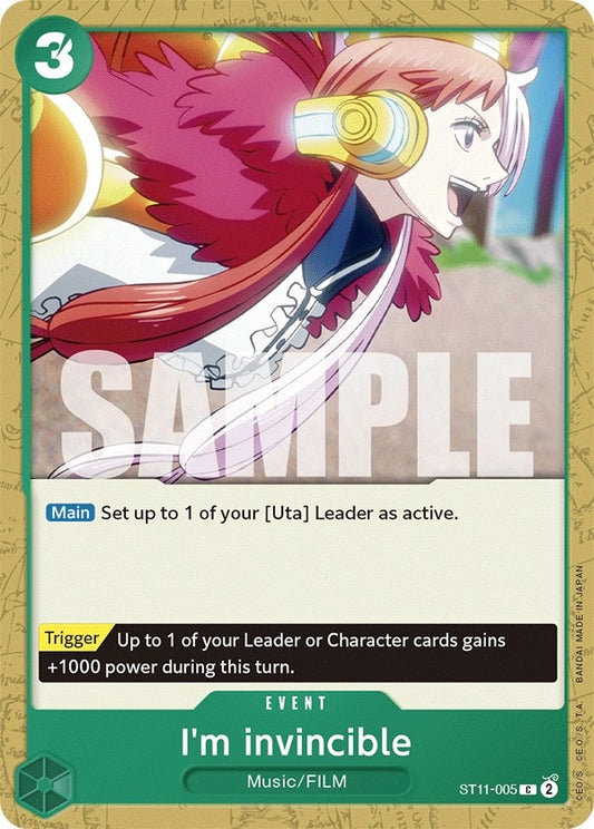 Image for I'm invincible - One Piece Card Game