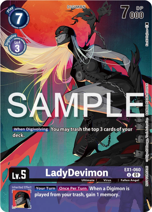 Image for LadyDevimon (Digimon Illustration Competition Pack 2023) - Digimon Card Game