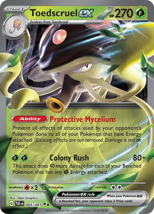 Image for Toedscruel ex - Pokemon