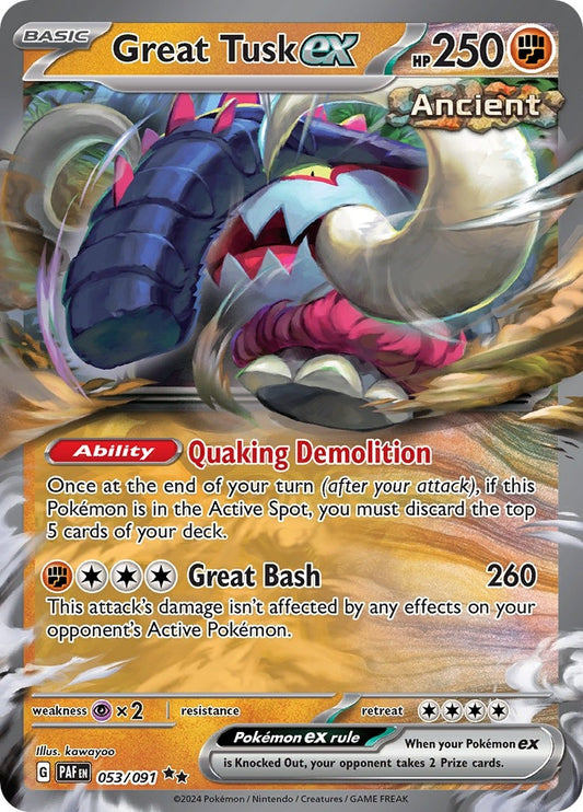 Image for Great Tusk ex - Pokemon