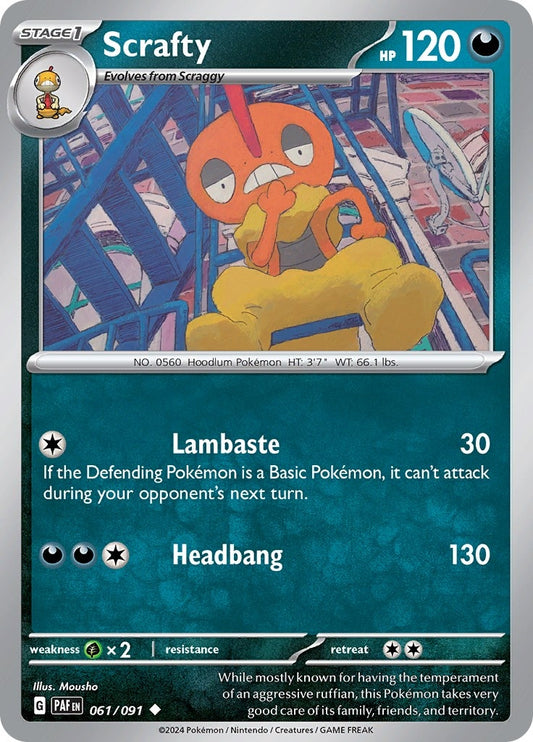 Image for Scrafty - Pokemon