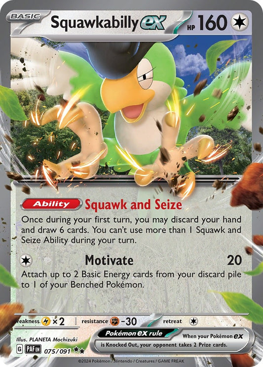 Image for Squawkabilly ex - Pokemon