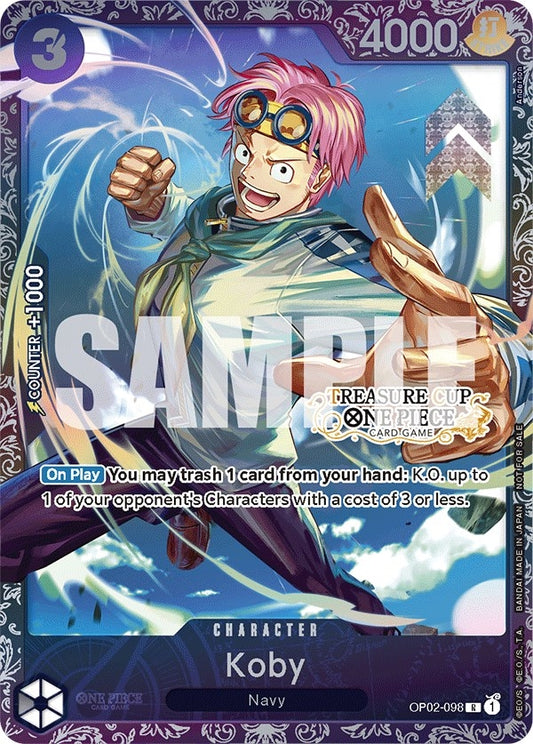 Image for Koby (Treasure Cup) - One Piece Card Game