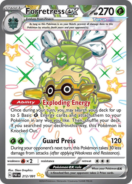 Image for Forretress ex - Pokemon
