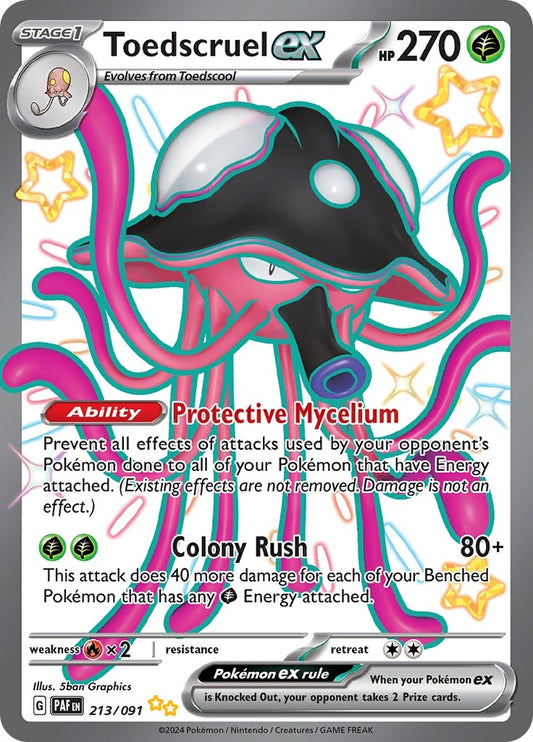 Image for Toedscruel ex - Pokemon