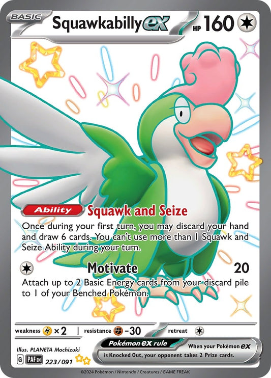 Image for Squawkabilly ex - Pokemon