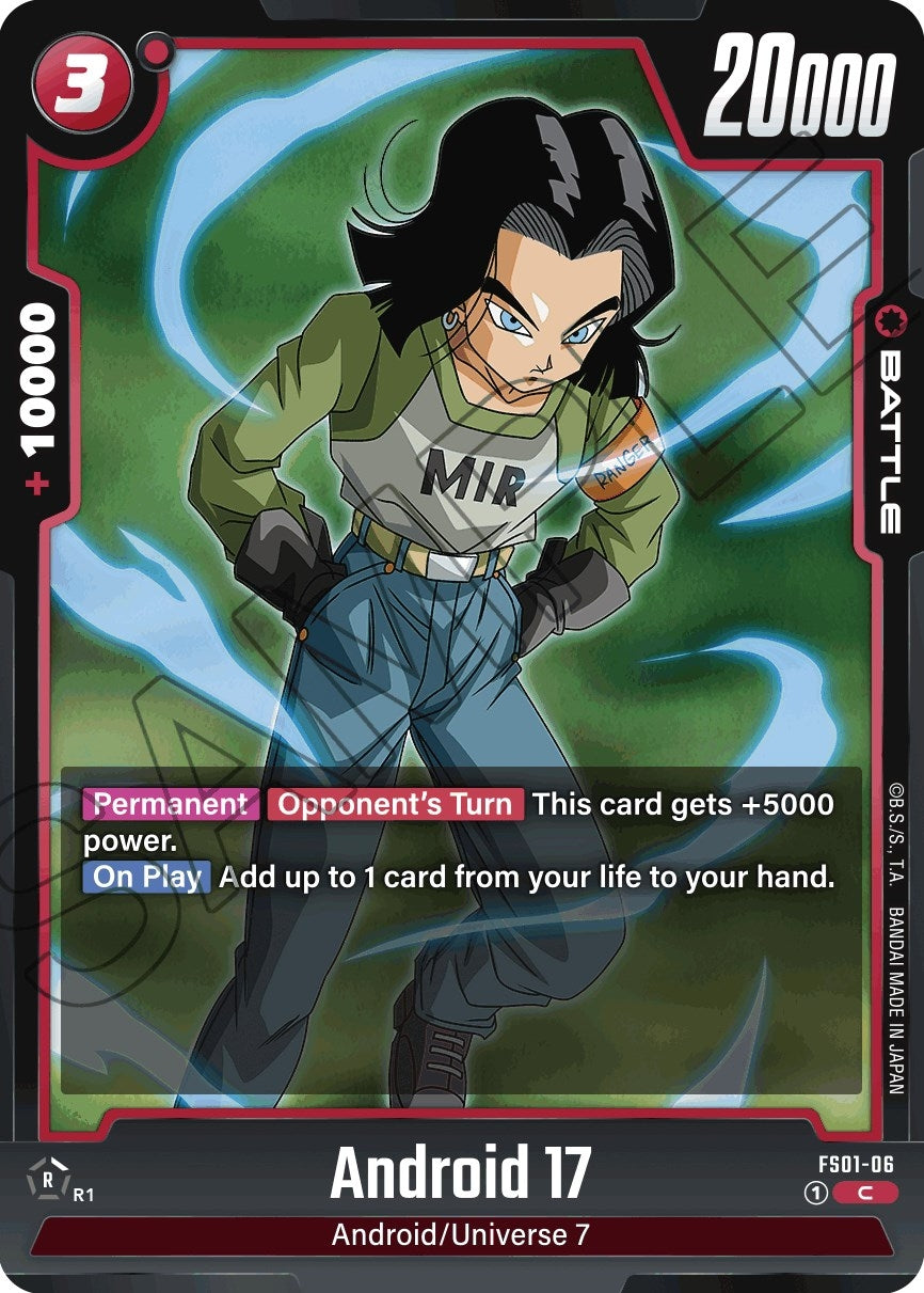 Image for Android 17 - Dragon Ball Super: Fusion World