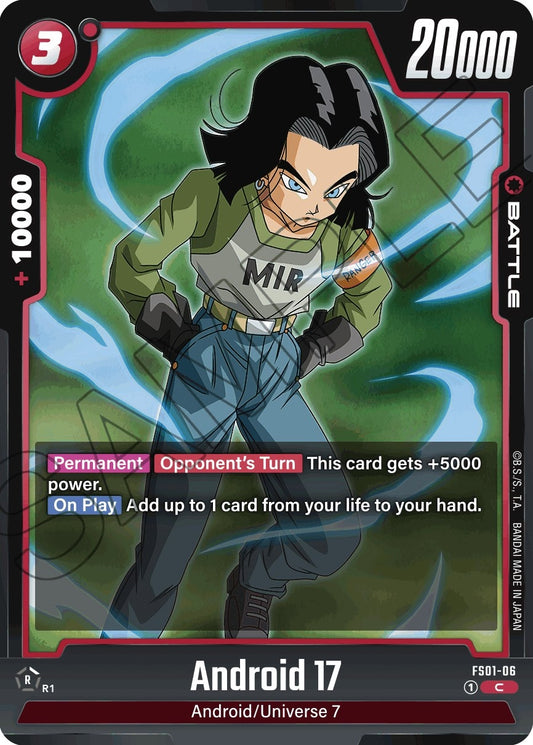 Image for Android 17 - Dragon Ball Super: Fusion World